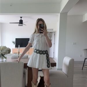 Elegant White Lace Blouse